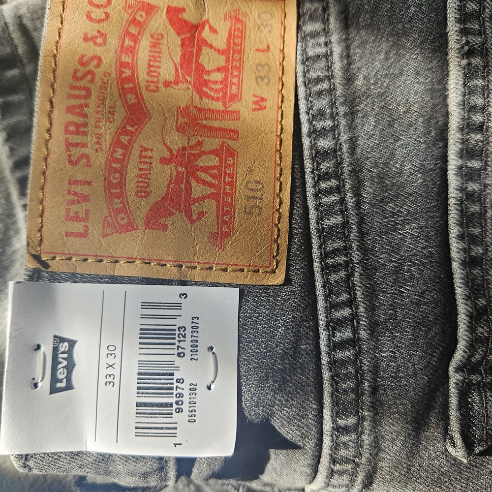 Levi's 510 Gray Denim Pants
